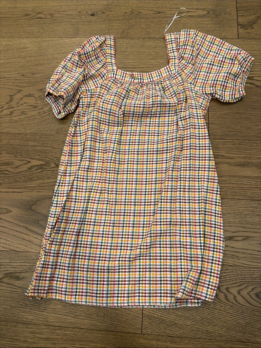 Old Navy Multicolor Gingham Mini Dress